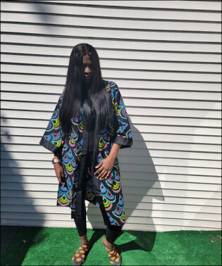 Ankara kimono