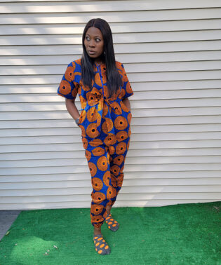 Ankara jumpsuit